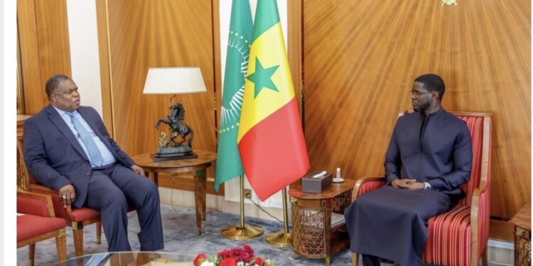 AUDIENCE : Le premier Président de la Cour suprême reçu par Diomaye