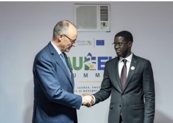 SOMMET UE – UA : Tête à tête entre les présidents Diomaye et Freidrich Merz