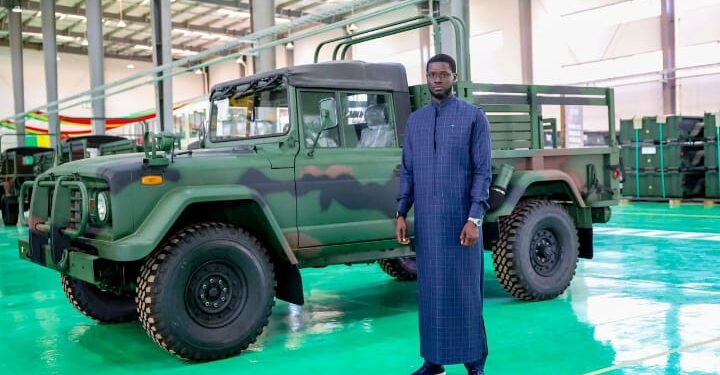 Le président de la République a inauguré une usine d’assemblage de véhicules militaires