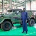 Le président de la République a inauguré une usine d’assemblage de véhicules militaires