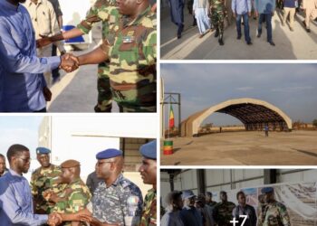 TAMBACOUNDA : Le Président Diomaye a visité la base aérienne
