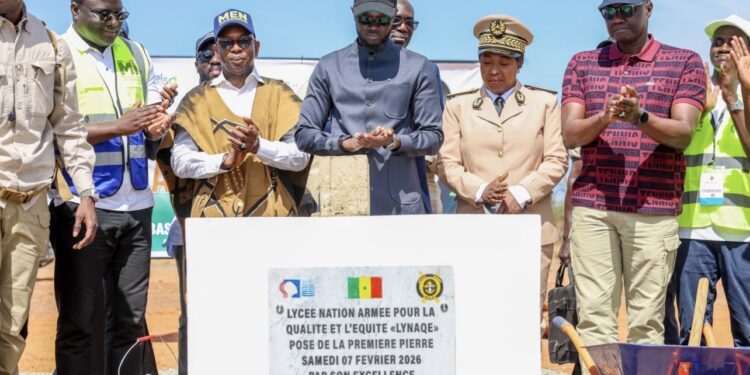 KEDOUGOU : La première pierre du Lybaqe de Salemata posée
