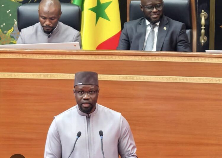ASSEMBLÉE : Sonko s’érige en «gardien de la Révolution »