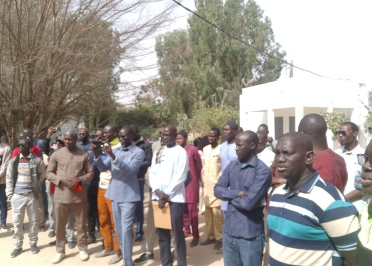 ÉDUCATION: La révolte des enseignants de Fatick